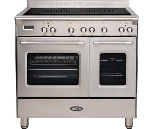 €2999 Boretti CFBI902IX inductie fornuis, Witgoed en Apparatuur, Fornuizen, Ophalen of Verzenden