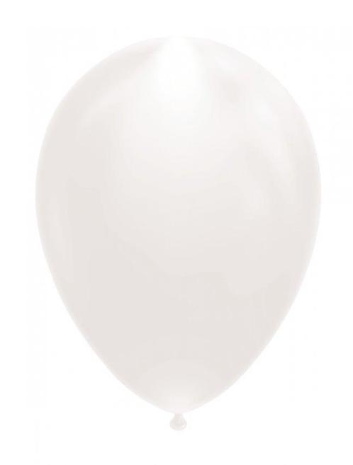 LED Ballonnen Wit (5st), Hobby en Vrije tijd, Feestartikelen, Nieuw, Ophalen of Verzenden
