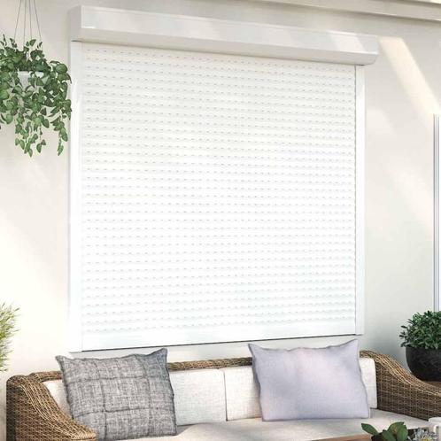 vidaXL Rolluik 160x150 cm aluminium wit, Doe-het-zelf en Verbouw, Kozijnen en Schuifpuien, Nieuw, Verzenden