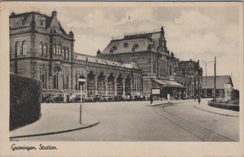 GRONINGEN - Station, Verzamelen, Ansichtkaarten | Nederland, Verzenden