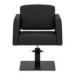 Gabbiano Elda Kappersstoel Zwart – Hydraulisch Verstelbare, Ophalen of Verzenden, Nieuw