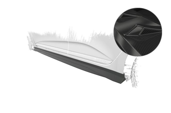 Zijskirts voor Renault Clio 5 SS536-C, Auto-onderdelen, Carrosserie en Plaatwerk, Nieuw, Verzenden