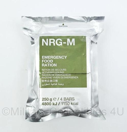 NRG M Emergency Food Ration 1150 kcal Best Before 08-2031, Diversen, Levensmiddelen, Ophalen of Verzenden