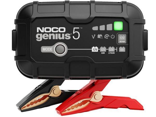 Veiling - NOCO GENIUS5EU, 5A Automatische Oplader, 6V en 12V, Auto-onderdelen, Accu's en Toebehoren