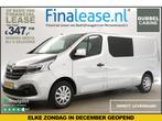 Renault Trafic 2.0 dCi L2H1 DC 5 Pers Cam PDC Trekh €351pm, Auto's, Renault, Nieuw, Zilver of Grijs, Lease