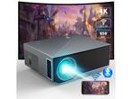 Beamer with 5G WiFi Bluetooth, Mini Outdoor/Home Video, Verzenden, Nieuw