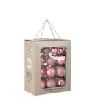 Kerstballen Set - 26 Stuks - Ø7 cm - Glas - Roze, Diversen, Kerst, Verzenden, Nieuw