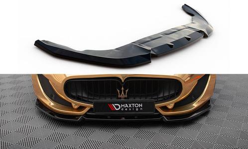Voorspoiler V.2 Maserati Granturismo FL Maxton Glans Zwart, Auto-onderdelen, Carrosserie en Plaatwerk, Ophalen of Verzenden