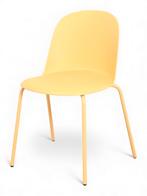 Miniforms Mariolina stoel, 4-poot, apricot, Huis en Inrichting, Stoelen, Ophalen of Verzenden, Gebruikt, Overige kleuren