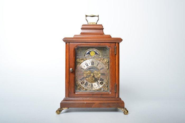 Klok - Warmink - Hout, Brons - 1960-1970, Antiek en Kunst, Antiek | Klokken