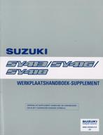 1997 Suzuki SY413/SY416/SY418 Werkplaatshandboek Supplement, Auto diversen, Handleidingen en Instructieboekjes, Verzenden