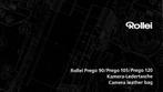 Rollei Camera Lederetui voor Prego 90 / Prego 105 / Prego 12, Verzenden, Nieuw