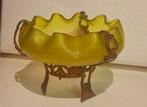 Schaal - irriserend glas - Kralik - Art Nouveau glazen, Antiek en Kunst, Antiek | Glas en Kristal
