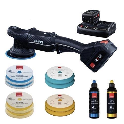 Rupes HLR15/CB2/BAS iBrid Bigfoot Excentrische Polijstmachin, Motoren, Accessoires | Onderhoudsmiddelen, Verzenden