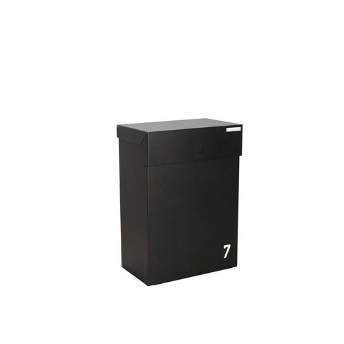 Pakketbrievenbus | eSafe | Shopperbox digital - Zwart, Tuin en Terras, Brievenbussen, Wandbrievenbus, Nieuw, Aluminium, Verzenden