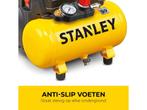 Stanley Silent Compressor DST 100/8/6 - Luchtcompressor 8Bar, Verzenden, Zo goed als nieuw