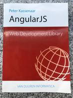 AngularJS. Web development library, Boeken, Informatica en Computer, Gelezen, Peter Kassenaar, Internet of Webdesign, Verzenden