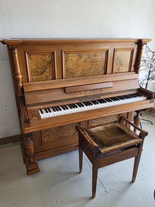 Steingraeber und Söhne piano bruin, Muziek en Instrumenten, Piano's, Piano, Bruin, Gebruikt, Ophalen of Verzenden