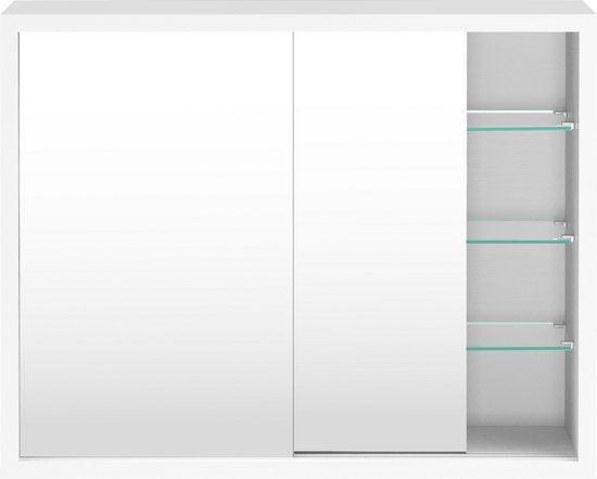 2dekans | VDD - Medicijnkastje - Spiegelkast boven wastafel,, Huis en Inrichting, Woonaccessoires | Spiegels, Zo goed als nieuw