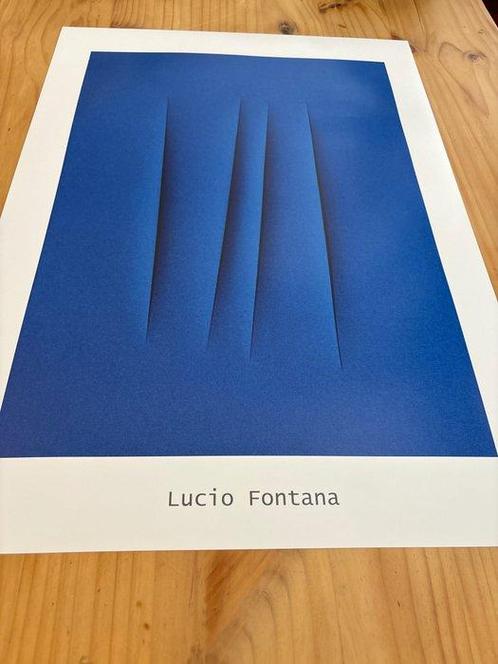 Lucio Fontana - Concetto spaziale, Attese, 1965, Antiek en Kunst, Kunst | Tekeningen en Foto's