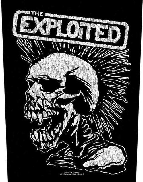 The Exploited Vintage Skull Backpatch officiële merchandise, Verzamelen, Muziek, Artiesten en Beroemdheden, Kleding, Nieuw, Ophalen of Verzenden