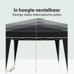2dekans | LifeGoods Partytent - Opvouwbaar - 3x3 m - Easy Up, Tuin en Terras, Partytenten, Ophalen of Verzenden, Gebruikt