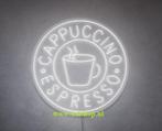 Cappuccino NEON bord led lichtbord verlichting lamp lichtbak, Verzenden, Nieuw