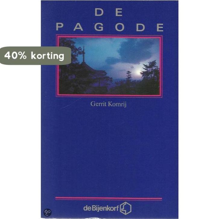 De pagode 9789071442292 Gerrit Komrij, Boeken, Romans, Gelezen, Verzenden