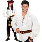 Witte Blouse Heren Piraten/Renaissance, Kleding | Heren, Verzenden, Nieuw