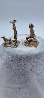Schoonhoven - Niekerk - Miniatuur figuur - Jongen op wc &
