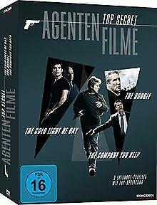 Top Secret Agentenfilme [3 DVDs] von Michael Brandt,...  DVD, Cd's en Dvd's, Dvd's | Overige Dvd's, Zo goed als nieuw, Verzenden