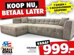 Colmar Hoekbank vanaf €999.- Betaal in 3x zonder rente!, Nieuw