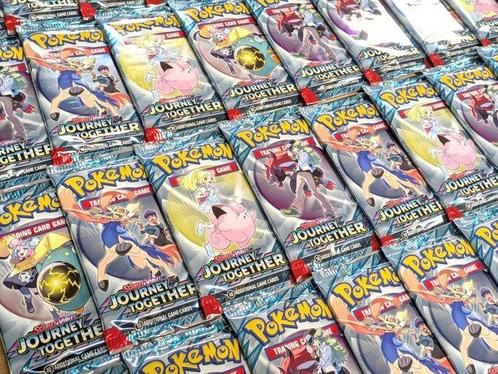 Pokémon - 10 Booster pack - Scarlet Violet Journey Together, Hobby en Vrije tijd, Verzamelkaartspellen | Pokémon