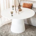 *WOONWINKEL* Eleonora Elin Ronde Eettafel Magnesium Oxide, Huis en Inrichting, Verzenden, Nieuw