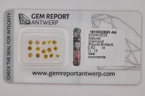 Zonder Minimumprijs - 15 pcs Diamant (Natuurlijk) - 0.82 ct, Sieraden, Tassen en Uiterlijk, Edelstenen