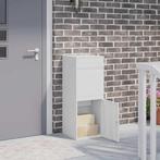 vidaXL Pakket inwerp box Wit 41 x 38 x 103 cm Staal, Tuin en Terras, Brievenbussen, Verzenden, Nieuw