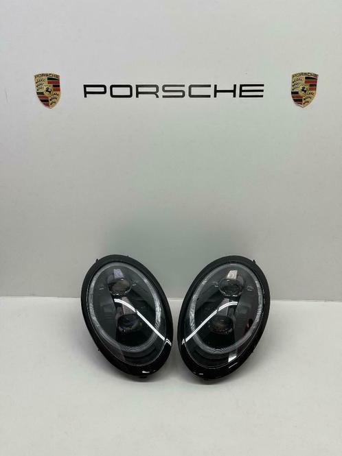Porsche 991/2 ORIGINELE Led koplampen Black Edition Techart, Auto-onderdelen, Verlichting, Gebruikt, Porsche, Ophalen