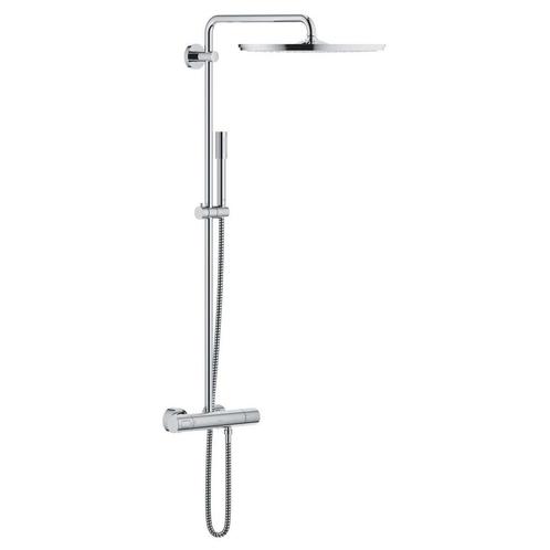 Grohe Rainshower Cosmopolitan Douchesysteem Met Thermostaat, Doe-het-zelf en Verbouw, Sanitair, Kraan, Nieuw, Chroom, Ophalen of Verzenden