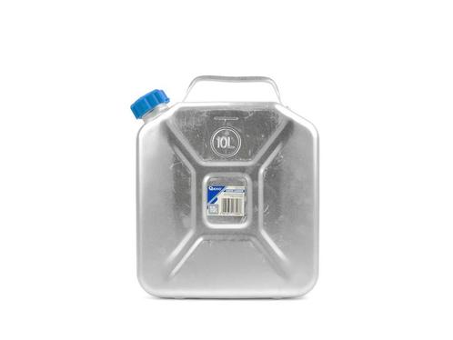 Aluminium Jerrycan 10 Liter - Vloeistoftank - Benzinekan - B, Auto diversen, Overige Auto diversen, Ophalen of Verzenden