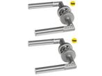 Veiling - 2x Yale deurkruk met cijferslot DIN Links (elektro, Doe-het-zelf en Verbouw, Nieuw