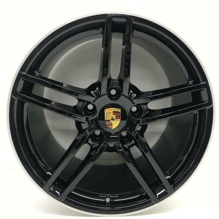 Porsche 991 2S/4S ORIGINELE 19 Carrera V met winterbanden, Auto-onderdelen, Banden en Velgen, 19 inch, Winterbanden, 295 mm, Personenwagen