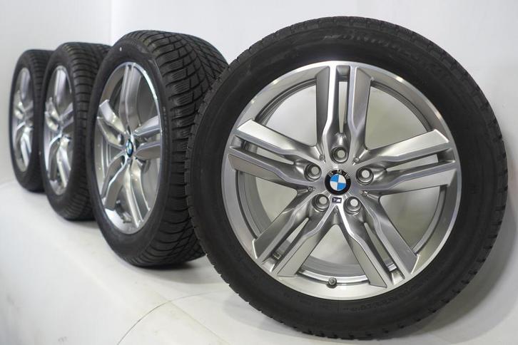 BMW X1 F48 X2 F39 570M 18 inch velgen Bridgestone Runflat Wi, Auto-onderdelen, Banden en Velgen, Velg(en), Gebruikt, 18 inch, Winterbanden