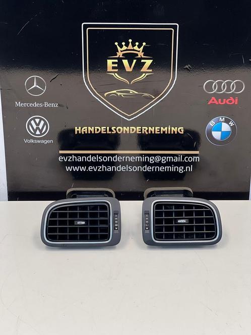 VW Polo V luchtrooster dashboard rechts en links kleur zwart, Auto-onderdelen, Dashboard en Schakelaars, Gebruikt, Volkswagen