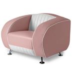 Bel Air Sofa Delucas Retro SF01CB Dusty Rose Eenzitter, Huis en Inrichting, Banken | Bankstellen, Ophalen, Gebruikt