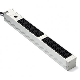 C13 stekkerdoos | Bachmann (12 x C13, C14 stekker, 19 inch), Computers en Software, Pc- en Netwerkkabels, Nieuw, Verzenden