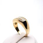 Ring - 18 karaat Geel goud Diamant (Natuurlijk), Sieraden, Tassen en Uiterlijk, Ringen, Nieuw