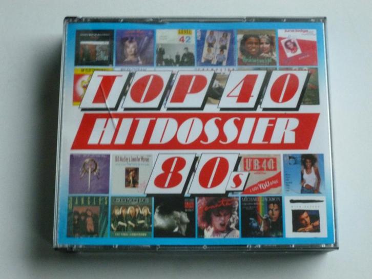 Top 40 Hitdossier 80s (5 CD), Cd's en Dvd's, Cd's | Verzamelalbums, Zo goed als nieuw, Verzenden