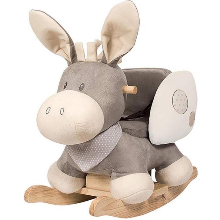 Hobbeldier ezel | Velvet (schommel speelgoed, hobbelpaard), Kinderen en Baby's, Speelgoed | Hobbelfiguren, Nieuw, Ophalen of Verzenden