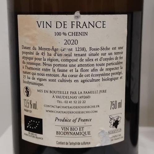 2020 Chateau de Fosse-Sèche Panthalassa - Loire - 3, Verzamelen, Wijnen