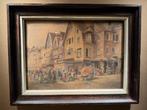 Gaston Bruelle (1849-1984) - Marché normand, Antiek en Kunst